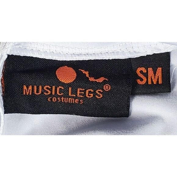 Music Legs Nun Costume Size S/M Black White Halloween Party Cosplay Sexy New - Picture 7 of 9